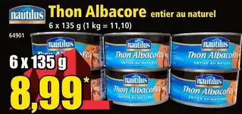 Norma Thon albacore offre