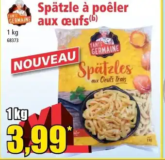 Norma Spätzle à poêler aux œufs offre