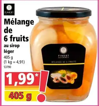 Norma Mélange de 6 fruits offre