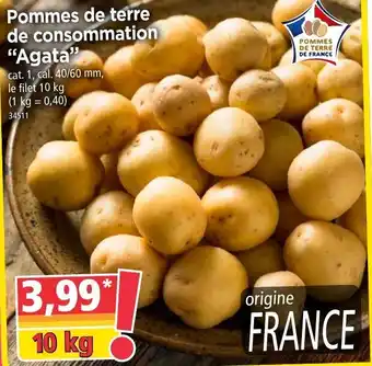 Norma Pommes de terre de consommation "agata" offre