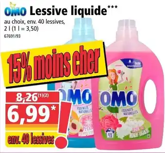 Norma Lessive liquide offre