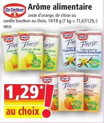 Norma Arôme alimentaire offre