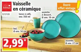 Norma Vaisselle en céramique offre