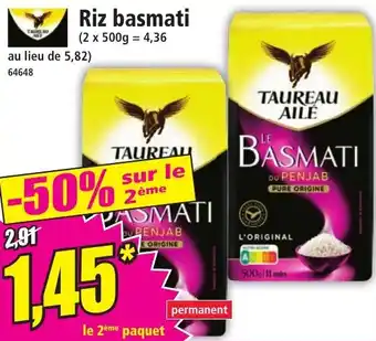 Norma Riz basmati offre