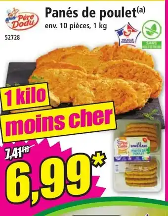 Norma Panés de poulet(a) offre