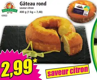 Norma Gâteau rond offre