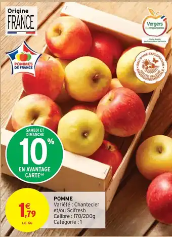 Intermarché Hyper POMME offre