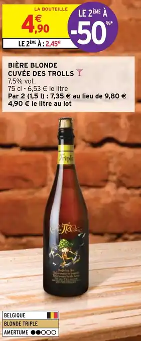 BIÈRE BLONDE CUVÉE DES TROLLS