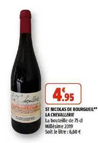 St Nicolas De Bourgueil La Chevallerie