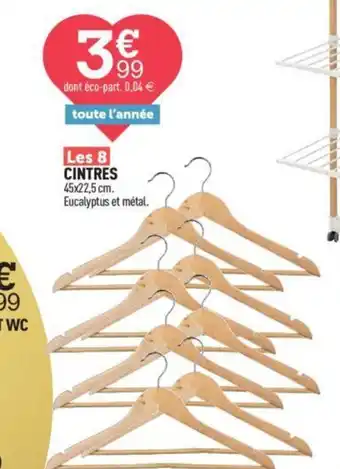 Centrakor Les 8 CINTRES offre