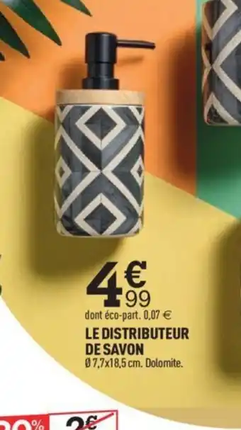 Centrakor LE DISTRIBUTEUR DE SAVON offre