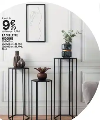 Centrakor LA SELLETTE GIGOGNE offre