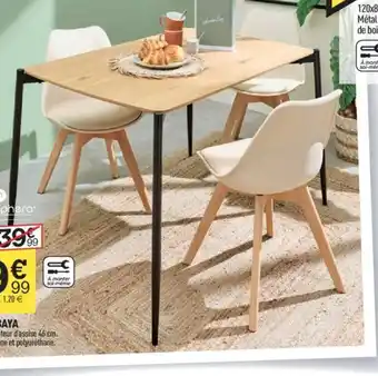 Centrakor la table slano offre
