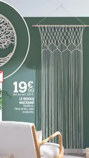 Centrakor LE RIDEAU MACRAMÉ offre