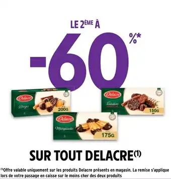 Intermarché SUR TOUT DELACRE offre