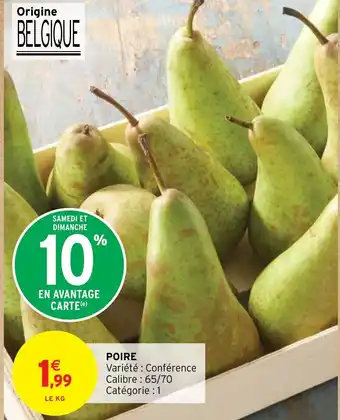 Intermarché POIRE offre