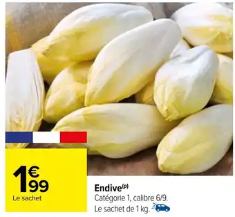 Carrefour Endive (P) offre