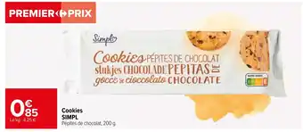 Carrefour Cookies SIMPL offre