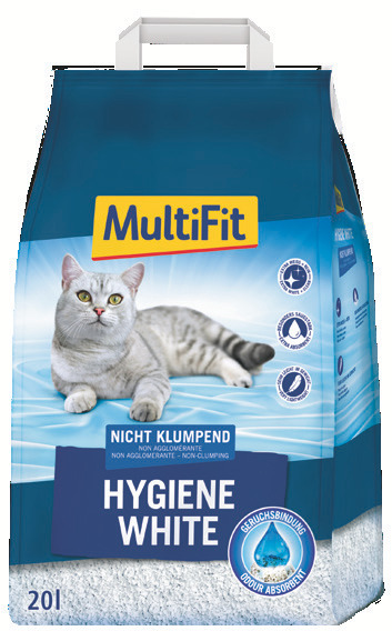 Promo Litiere Hygiene White L Chez Maxi Zoo