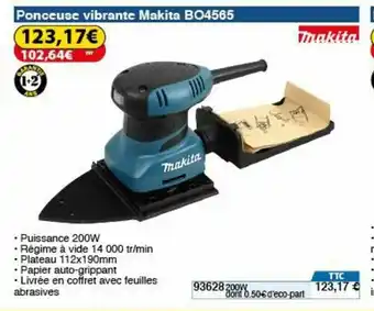 Ponceuse Vibrante Makita BO4565