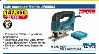 Scie Sauteuse Makita JV0600J