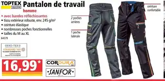 Norma Pantalon de travail offre