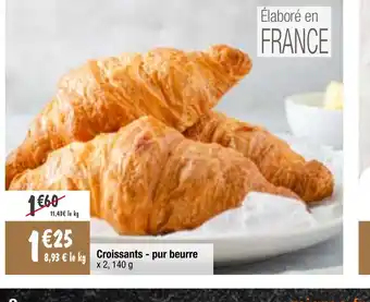 Migros Croissants - pur beurre offre