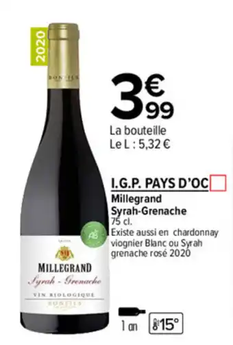 Carrefour Market L.G.P. pays d'oc offre