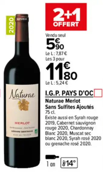 Carrefour Market I.G.P. pays d'oc offre