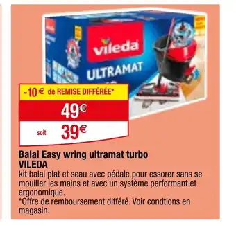 Migros Balai Easy wring ultramat turbo VILEDA offre