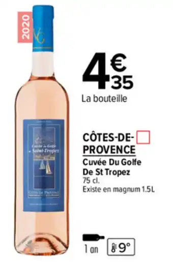 Carrefour Market Côtes-de-provence offre