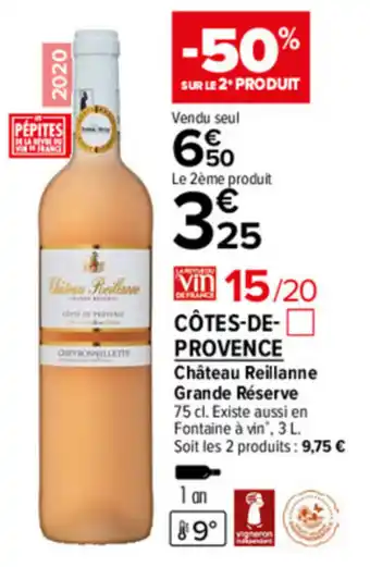 Carrefour Market Côtes-de-provence offre