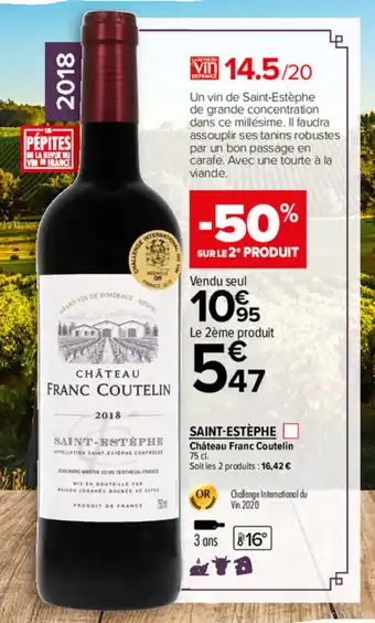 Carrefour Market Saint-estèphe offre