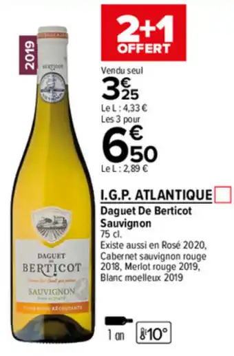 Carrefour Market I.G.P. atlantique offre