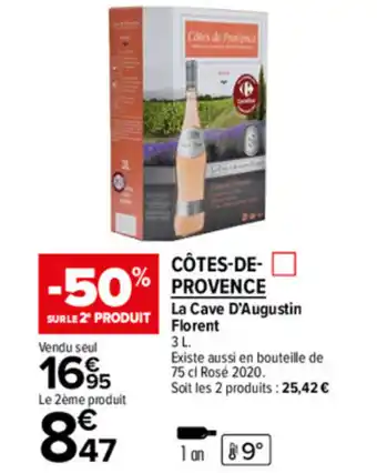 Carrefour Market Côtes-de-provence offre