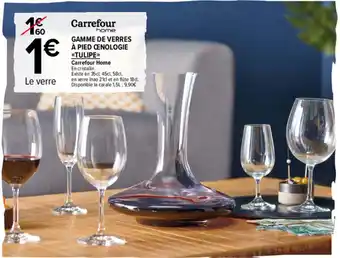 Carrefour Market Gamme de verres offre