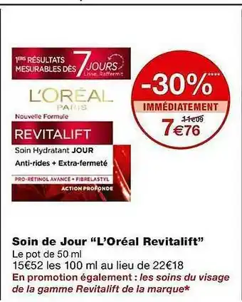 Monoprix Soin De Jour offre