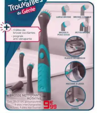 Brosse Nettoyante Rotative