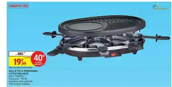 Intermarché Contact Raclette 8 Personnes Little Balance offre