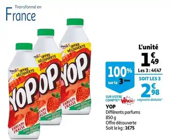 Auchan Yop offre