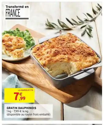 Intermarché Gratin Dauphinois offre