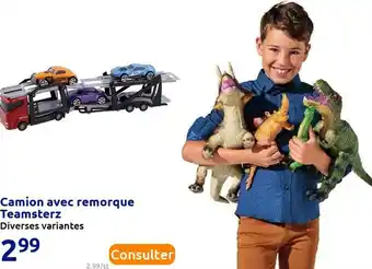Teamsterz camion avec remorque