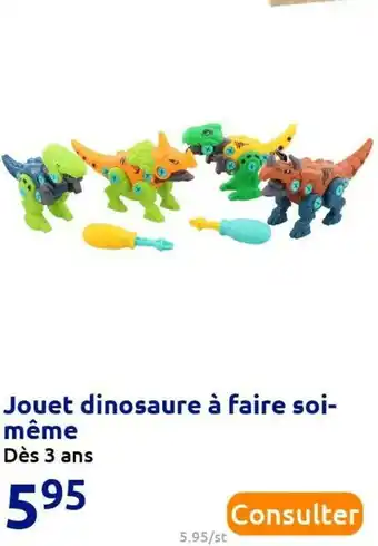 Action Jouet dinosaure à faire soi-même offre