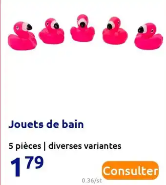 Action Jouets de bain offre