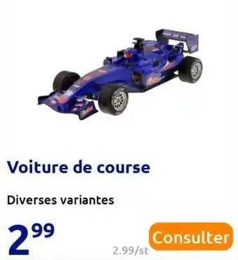 Action Voiture de course offre