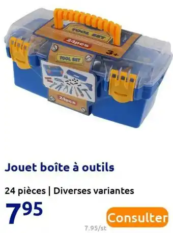 Action Jouet boîte à outils offre