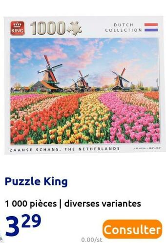 Action Puzzle king offre