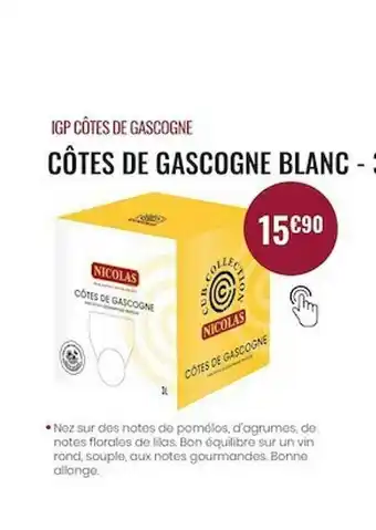 Igp Côtes De Gascogne Blanc