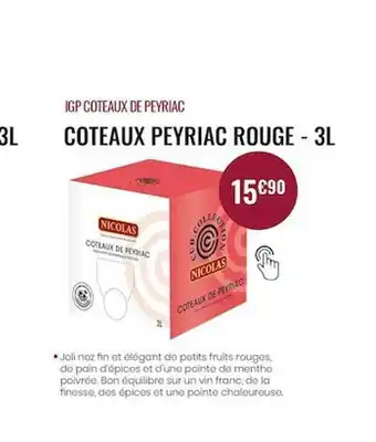Igp Coteaux De Peyriac Rouge