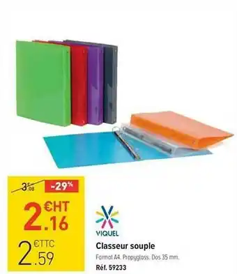 Viquel Classeur Souple